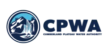 The horizontal layout logo of the Cumberland Plateau Water Authority.